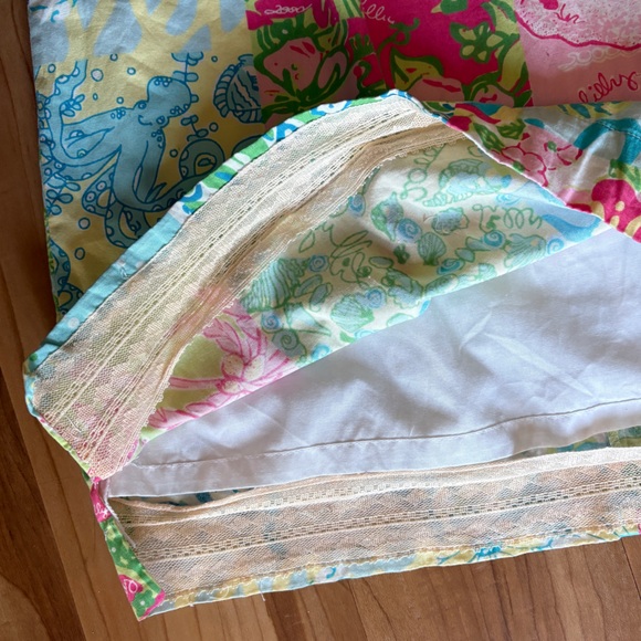 Lilly Pulitzer Krista Y2K Millenium Patchwork Print Sleeveless Dress 10 - Picture 5 of 7